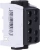 Zacisk przewodu głównego Hlak 35 1/2 czarny. 2x25mm2/2x35mm4 HLAK-35-1/2CZ